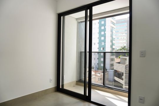 Varanda da Sala de apartamento à venda com 3 quartos, 87m² em São Lucas, Belo Horizonte