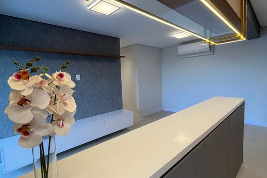 Sala de apartamento para alugar com 2 quartos, 75m² em Jardim Prudência, São Paulo