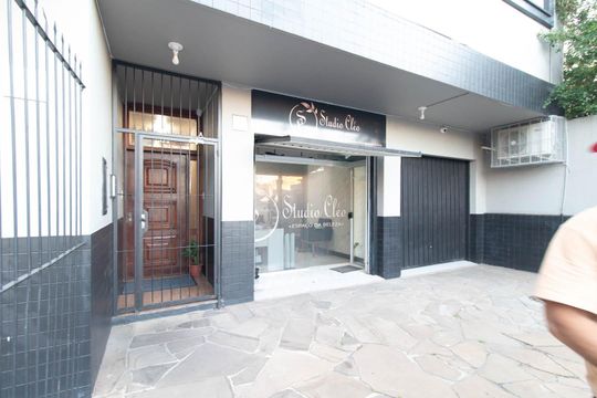 Fachada de apartamento à venda com 1 quarto, 33m² em Glória, Porto Alegre