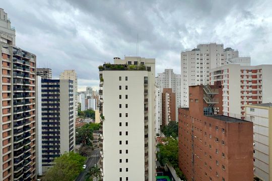 Vista da Varanda de apartamento para alugar com 3 quartos, 149m² em Paraíso, São Paulo