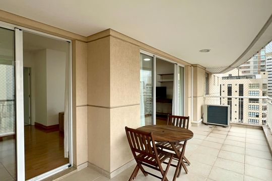 Varanda gourmet de apartamento para alugar com 3 quartos, 149m² em Paraíso, São Paulo