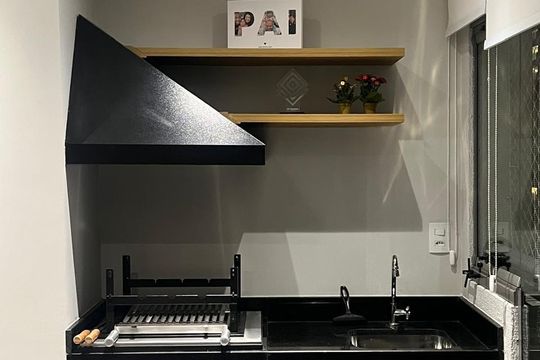 Varanda de apartamento à venda com 3 quartos, 89m² em Jardim Prudência, São Paulo