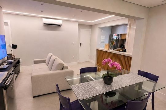 Sala de apartamento à venda com 3 quartos, 89m² em Jardim Prudência, São Paulo