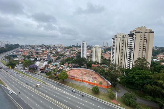 Quarto Suíte - Vista de apartamento para alugar com 2 quartos, 48m² em Jardim Peri Peri, São Paulo