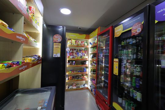 Área comum - Mercado de apartamento para alugar com 2 quartos, 37m² em Jurubatuba, São Paulo