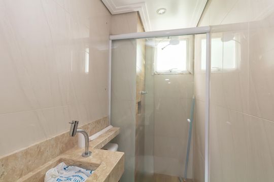 Banheiro de apartamento para alugar com 2 quartos, 434m² em Vila Jacuí, São Paulo