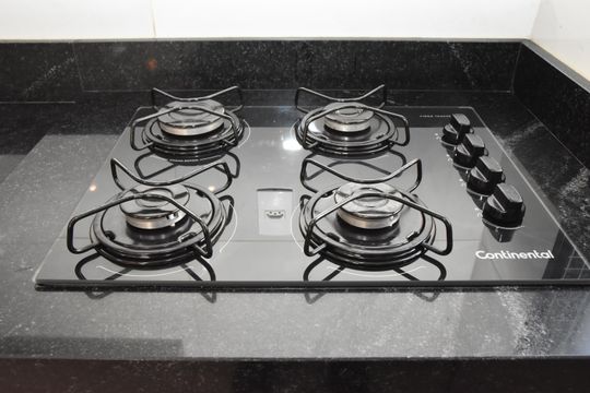 Cozinha - cooktop de apartamento à venda com 3 quartos, 71m² em Vila Nambi, Jundiaí