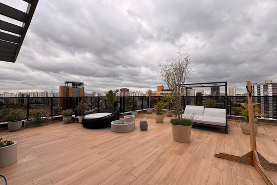 Área comum de apartamento para alugar com 2 quartos, 58m² em Jardim, Santo André