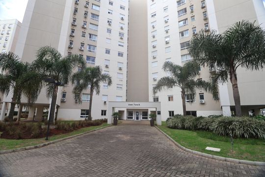 Fachada do bloco de apartamento para alugar com 2 quartos, 62m² em Marechal Rondon, Canoas