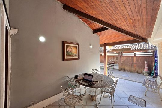 Área externa de casa de condomínio à venda com 3 quartos, 200m² em Vargem Grande, Rio de Janeiro
