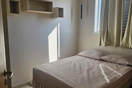 Quarto de apartamento para alugar com 2 quartos, 52m² em Aclimação, Uberlândia
