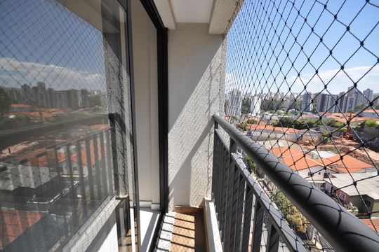 Sacada da Sala de apartamento para alugar com 1 quarto, 27m² em Vila Dom Pedro Ii, São Paulo