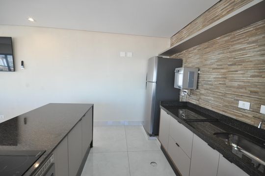 Área comum - Churrasqueira de apartamento para alugar com 1 quarto, 27m² em Vila Dom Pedro Ii, São Paulo