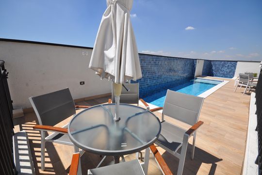 Área comum - Piscina de apartamento para alugar com 1 quarto, 27m² em Vila Dom Pedro Ii, São Paulo