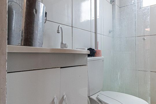 Banheiro de apartamento para alugar com 2 quartos, 49m² em Jardim Santa Etelvina, São Paulo