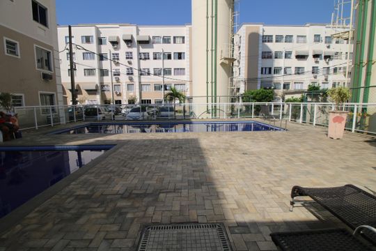 Área comum - Piscina de apartamento para alugar com 2 quartos, 50m² em Parada de Lucas, Rio de Janeiro