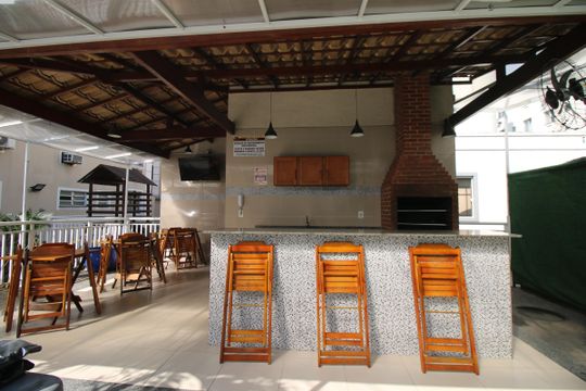 Área comum - Churrasqueira de apartamento para alugar com 2 quartos, 50m² em Parada de Lucas, Rio de Janeiro