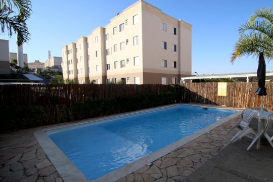 Área comum de apartamento para alugar com 2 quartos, 44m² em Jardim Mirante dos Ovnis, Votorantim