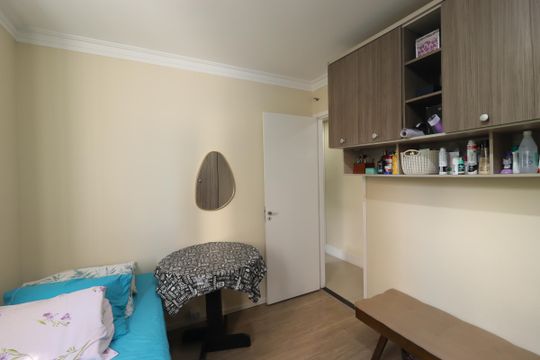 Quarto de apartamento à venda com 2 quartos, 73m² em Jardim, Santo André