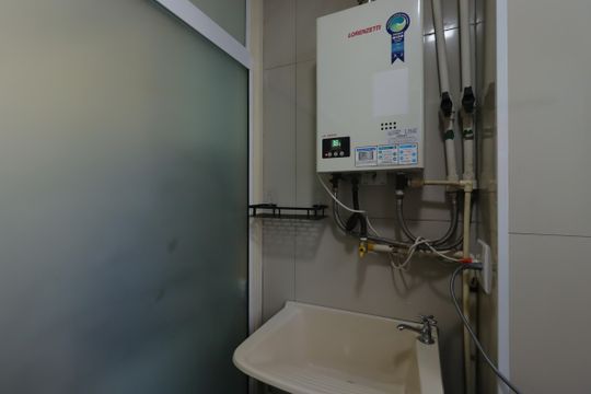 Área de Serviço de apartamento à venda com 2 quartos, 73m² em Jardim, Santo André