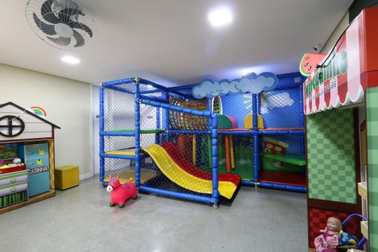 Área Comum - Brinquedoteca de apartamento à venda com 2 quartos, 73m² em Jardim, Santo André