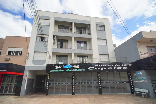 Fachada de apartamento à venda com 1 quarto, 59m² em Morro do Espelho, São Leopoldo