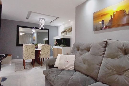 Sala de apartamento à venda com 3 quartos, 79m² em Cachambi, Rio de Janeiro