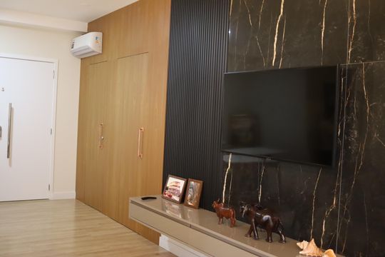 Sala de apartamento para alugar com 3 quartos, 123m² em Alphaville Empresarial, Barueri