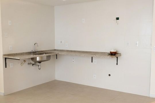 Cozinha de apartamento à venda com 2 quartos, 63m² em Gávea, Rio de Janeiro