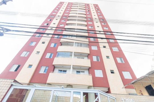 Fachada de apartamento à venda com 3 quartos, 87m² em Vila Gilda, Santo André