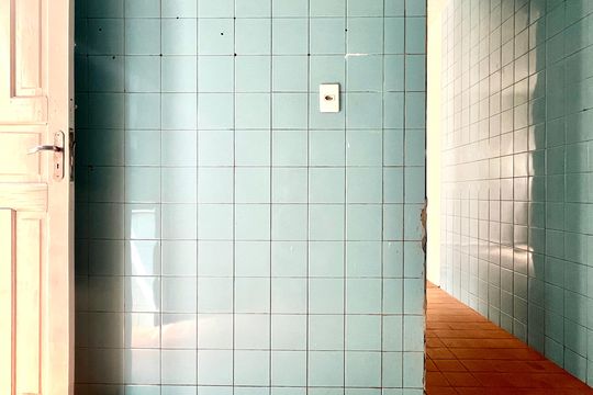 Cozinha de apartamento para alugar com 1 quarto, 30m² em Ipiranga, Belo Horizonte