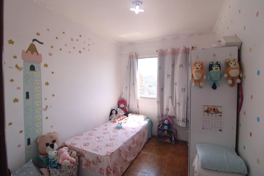 Quarto 2 de apartamento à venda com 3 quartos, 56m² em Conjunto Habitacional Brigadeiro Faria Lima, São Paulo