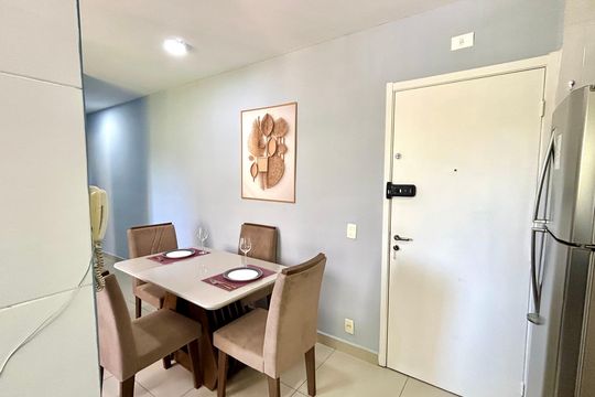 Cozinha de apartamento para alugar com 2 quartos, 46m² em Jardim Testae, Guarulhos