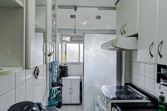 Cozinha de apartamento para alugar com 2 quartos, 68m² em Chácara Califórnia, São Paulo