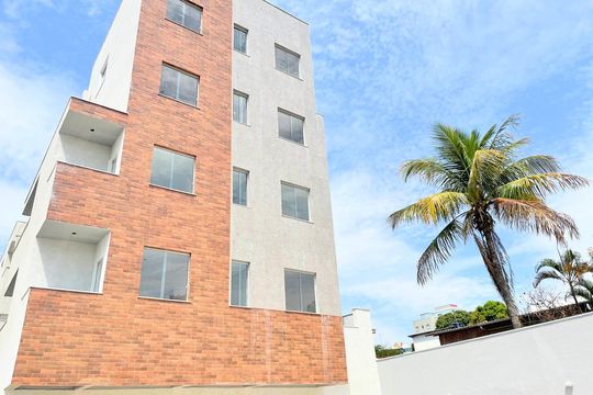 Área externa de apartamento à venda com 2 quartos, 65m² em Santa Branca, Belo Horizonte