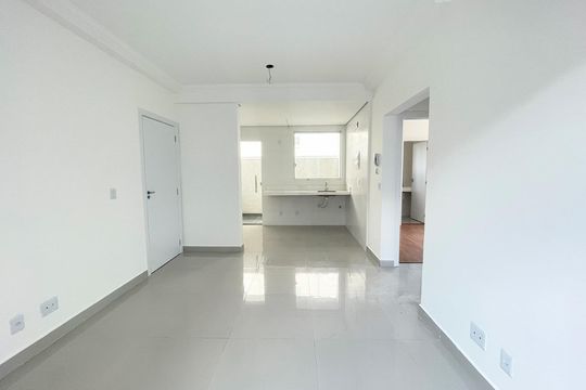Sala de apartamento à venda com 2 quartos, 67m² em Santa Branca, Belo Horizonte