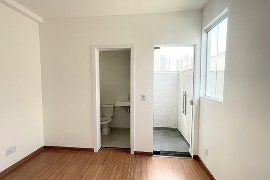 Quarto de apartamento à venda com 2 quartos, 67m² em Santa Branca, Belo Horizonte
