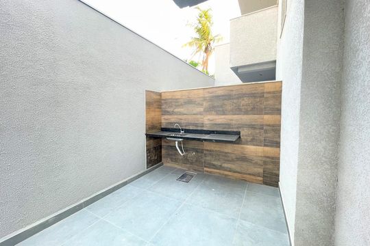 Área externa de apartamento à venda com 2 quartos, 67m² em Santa Branca, Belo Horizonte