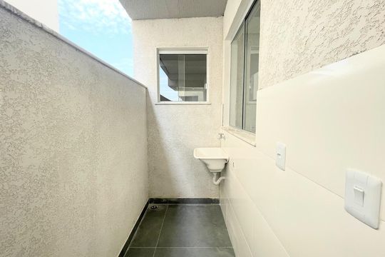 Área de serviço de apartamento à venda com 2 quartos, 67m² em Santa Branca, Belo Horizonte