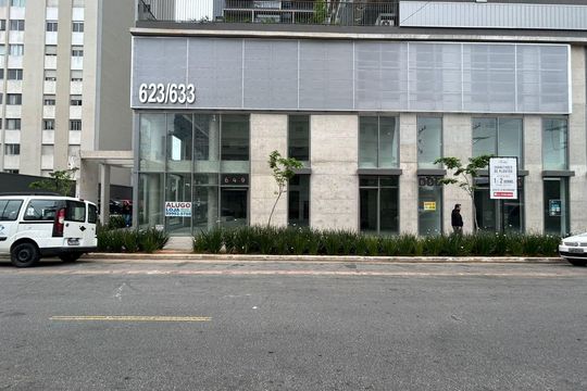 Fachada de apartamento à venda com 1 quarto, 41m² em Santo Amaro, São Paulo
