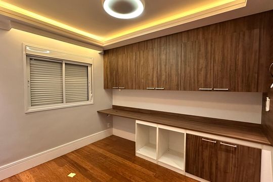 Suíte 2 de apartamento para alugar com 3 quartos, 160m² em Santo Amaro, São Paulo