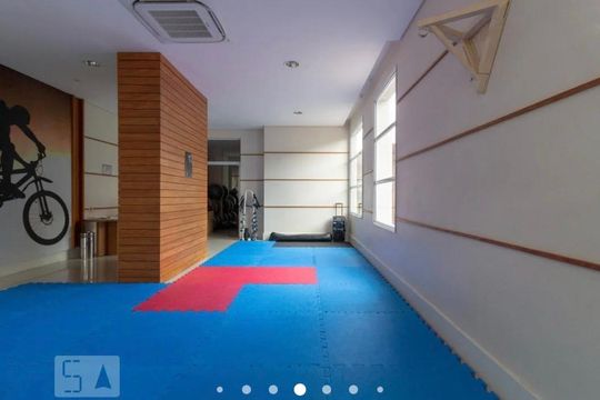 Área comum de apartamento para alugar com 3 quartos, 160m² em Santo Amaro, São Paulo