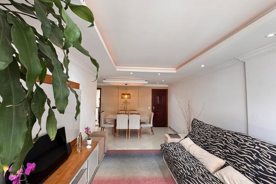 Sala de apartamento para alugar com 2 quartos, 115m² em Recreio dos Bandeirantes, Rio de Janeiro