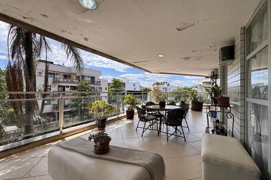 Varanda de apartamento para alugar com 2 quartos, 115m² em Recreio dos Bandeirantes, Rio de Janeiro