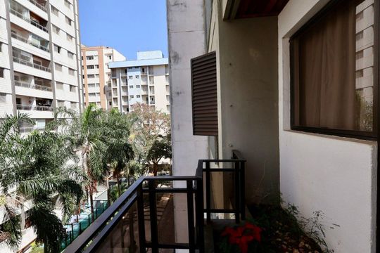 Sacada de apartamento à venda com 2 quartos, 78m² em Bosque, Campinas