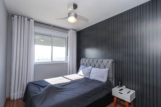 Quarto 1 de apartamento à venda com 2 quartos, 55m² em Vila Independencia, São Paulo