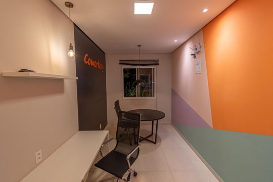Área comum - Coworking  de apartamento para alugar com 2 quartos, 58m² em Parque Ortolândia, Hortolândia