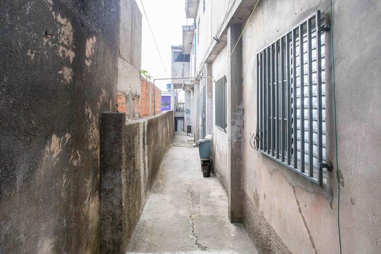 Área comum de casa para alugar com 1 quarto, 50m² em Campanário, Diadema