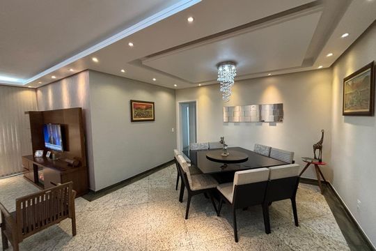 Sala de Jantar de apartamento à venda com 3 quartos, 135m² em Vila Caminho do Mar, São Bernardo do Campo