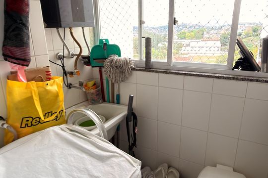 Área de Serviço de apartamento para alugar com 3 quartos, 65m² em Centro, Duque de Caxias
